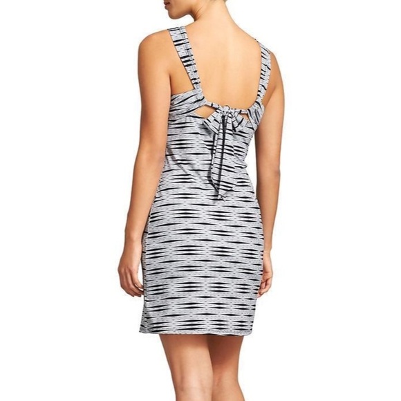 Athleta Kiki Swim Dress, Black / Grey - Picture 2 of 5